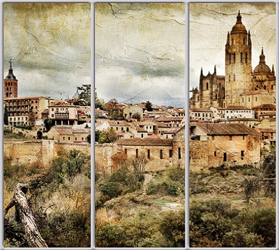 

Шкаф купе Luxe Studio Стандарт-1 Фотопечать Архитектура-4 2200x2200x600 трехдверный