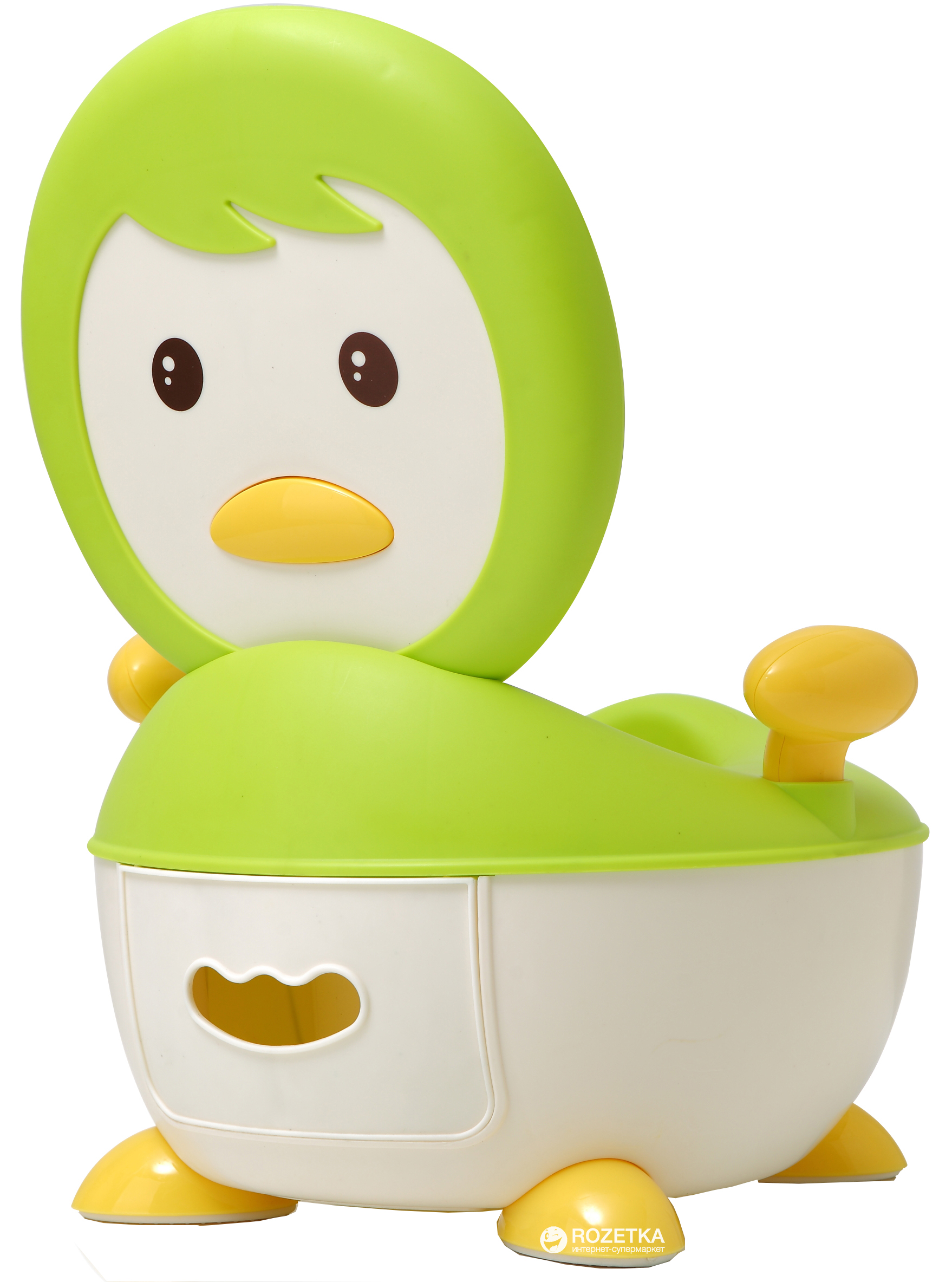 

Детский горшок Babyhood Пингвин зеленый (BH-113G) (6923149601799)