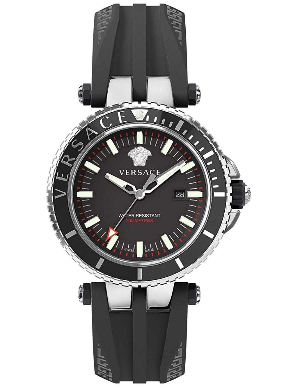 

Часы Versace VEAK00118 V-Race Herren 45mm 5ATM
