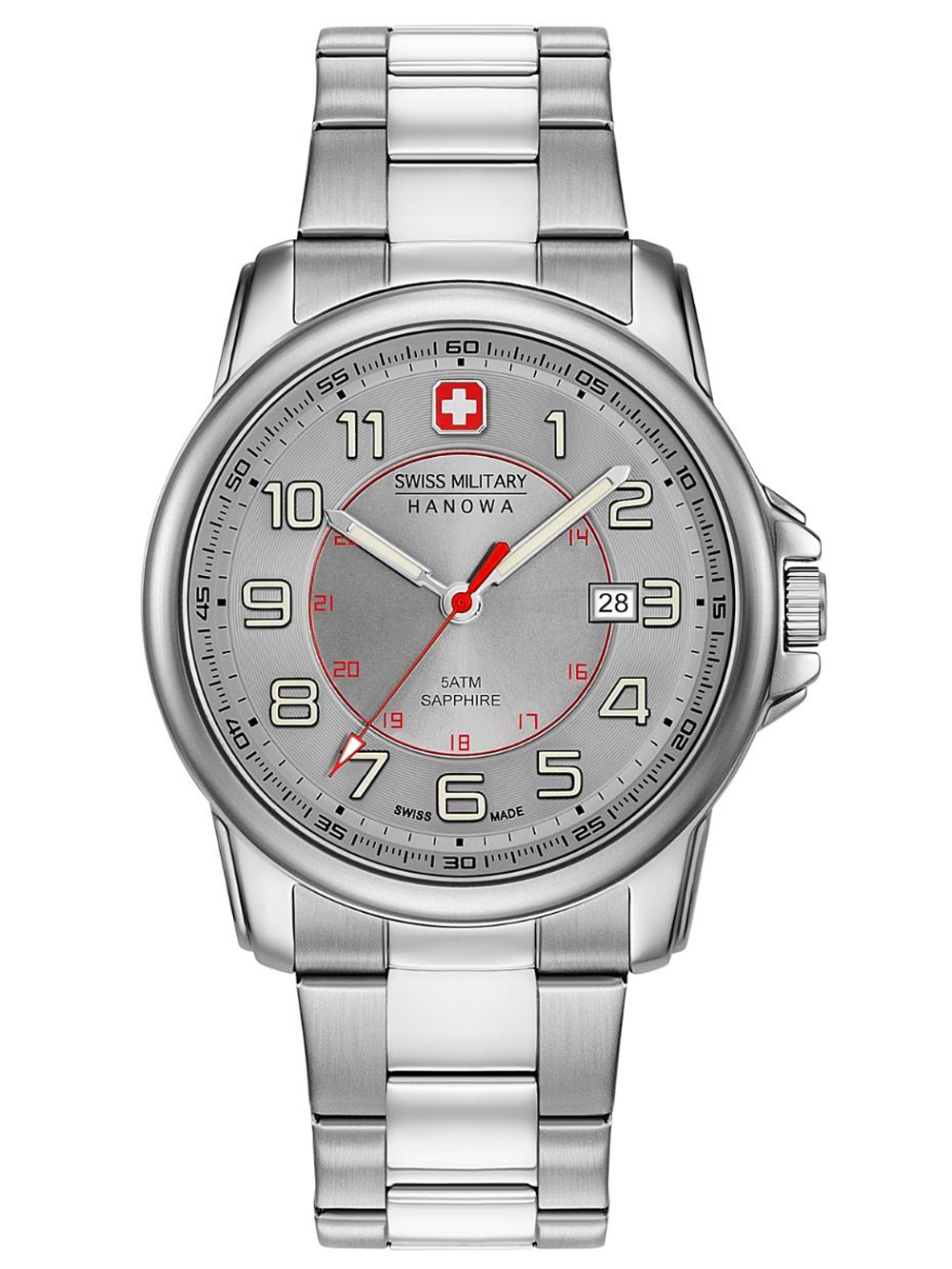 

Часы Swiss Military Hanowa 06-5330.04.009 Swiss Grenadier Herren 43mm 5ATM