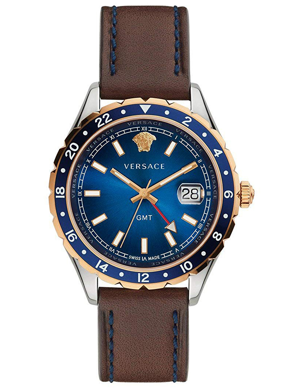 

Часы Versace V11080017 Hellenyium Herren 42mm 5ATM
