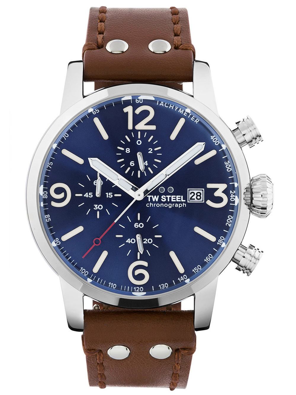 

Часы TW-Steel MS104 Maverick Chronograph 48mm 10ATM