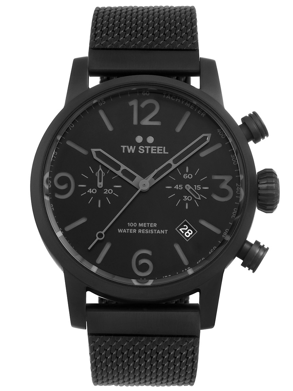 

Часы TW-Steel MB33 Maverick Chronograph 45mm 10ATM