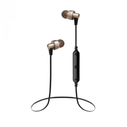 

Наушники гарнитура вакуумные Bluetooth Awei A990 sport Gold
