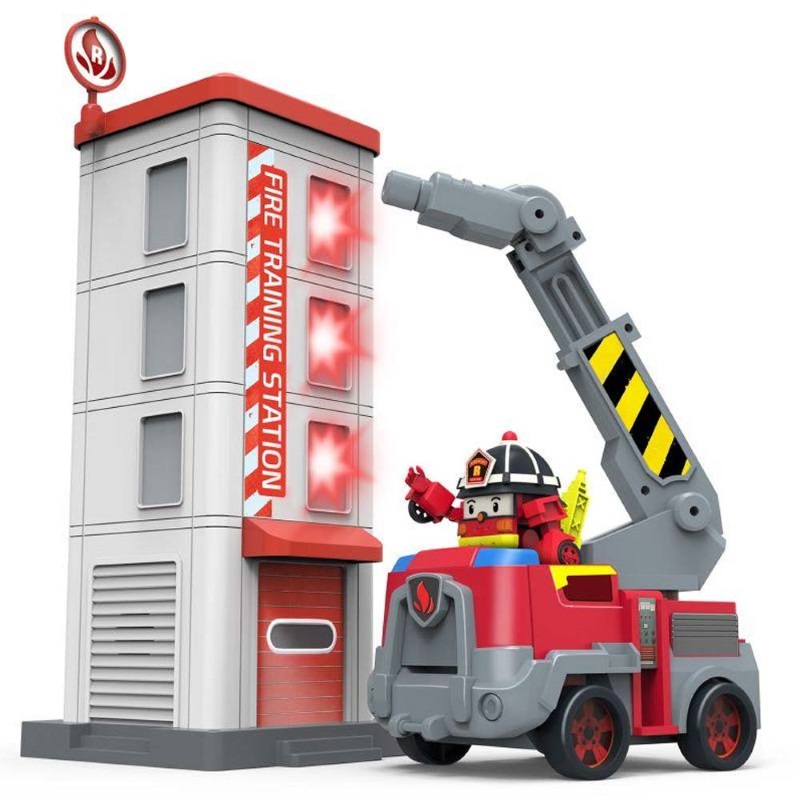 

Пожарная станция Silverlit Robocar Poli с машинкой Рой 83409