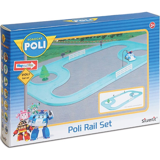 

Трек Silverlit Robocar Poli большой для металлических машинок 83250
