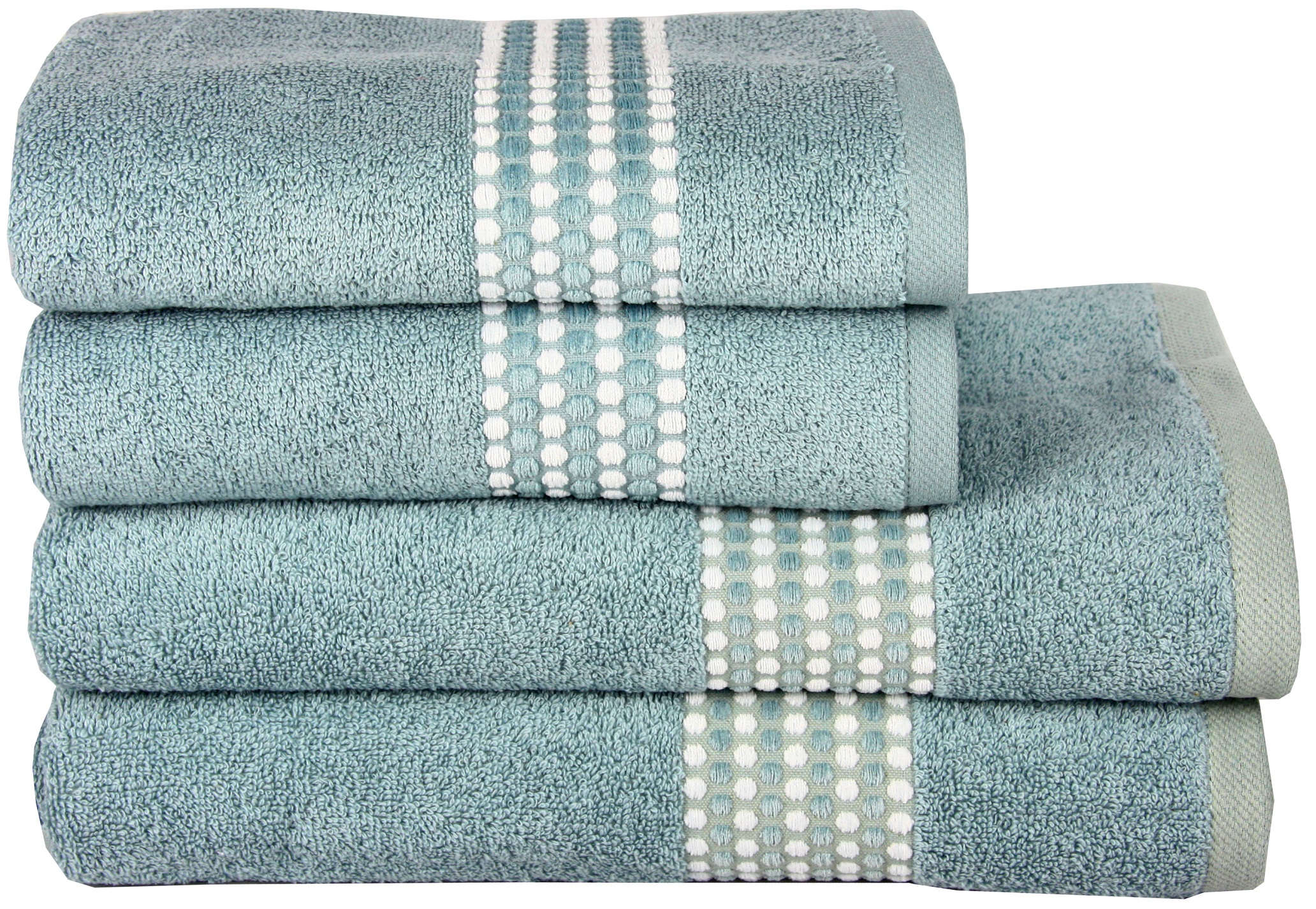 

Полотенце Maisonette Classy 70x140 см Мятное
