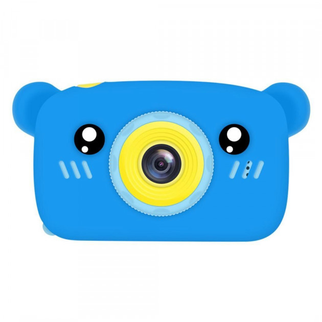 

Детская Фото видео камера Smart Kids Funny Bear Plus Противоударный Фотоаппарат Full HD 1920x1080P Blue (7108765-DPZ)