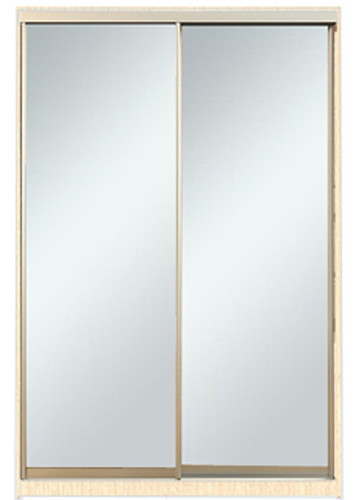 

Шкаф-купе Алекса-Д 220х60x120 Венге светлый фасады Зеркало профиль Серебро