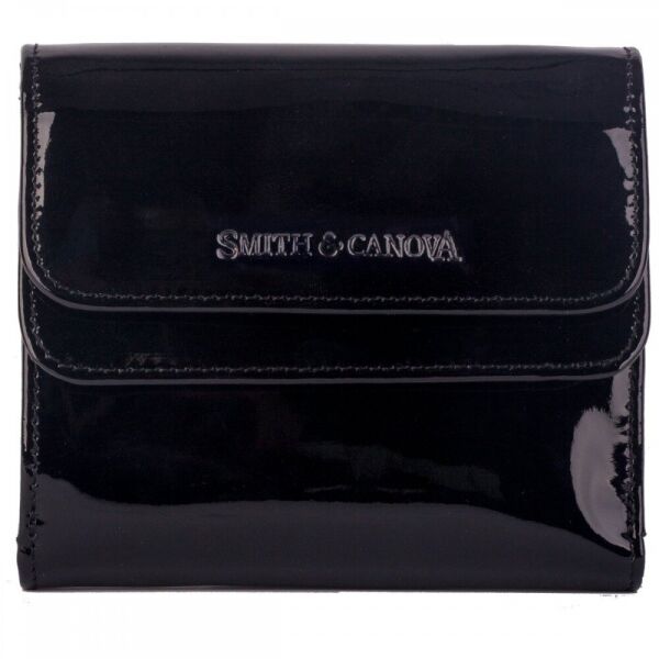 

Кожаный женский кошелек Smith and Canova 28611 Haxey (Black Patent)