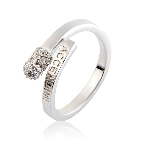 

Серебряное кольцо Silver925 с цирконием белым 3,02 гр
