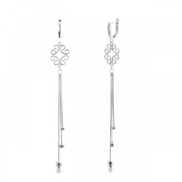 

Серебряные серьги Silver925 6.76 гр