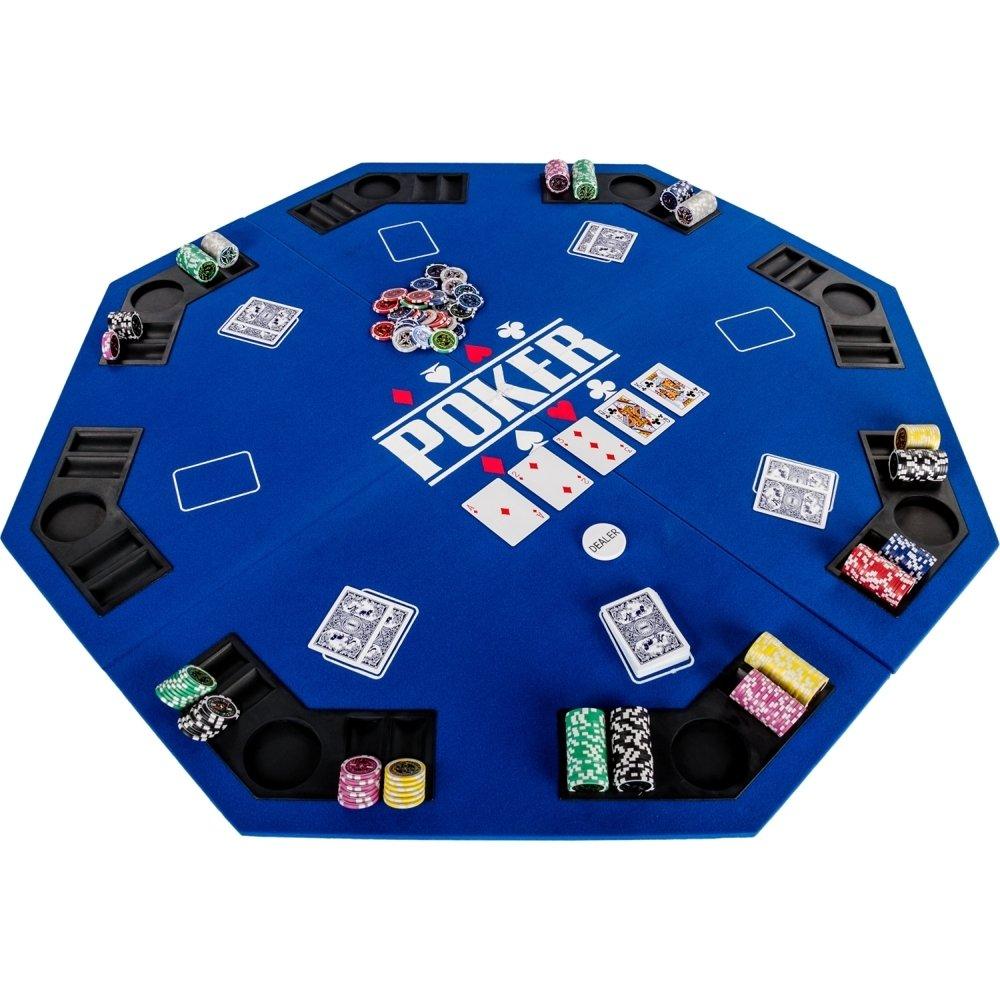 

Накладка для игры в покер Pro Poker Compact 122x122 см Синий (830888)