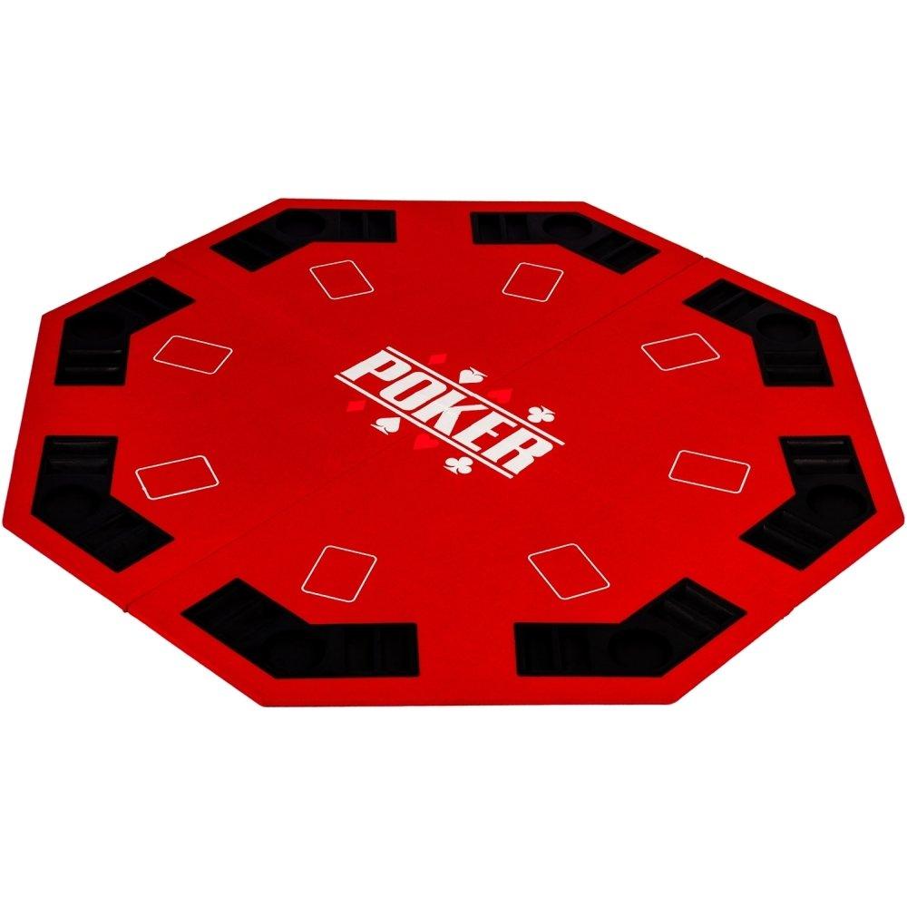 

Накладка для игры в покер Pro Poker Compact 122x122 см Красный (830887)