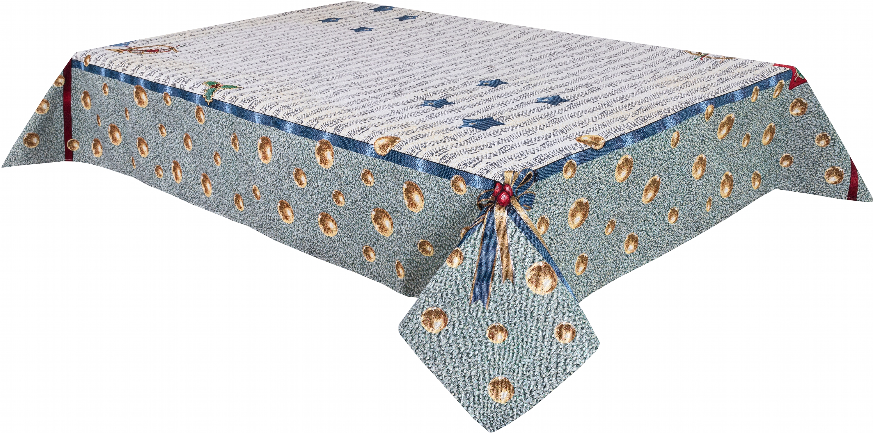 

Скатерть гобеленовая Limaso Новогодняя мелодия RUNNER-338 137x240 см