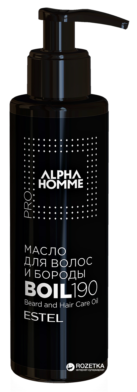Акція на Масло Estel Professional Alpha Homme Pro для волос и бороды 190 мл (4606453052274) від Rozetka UA