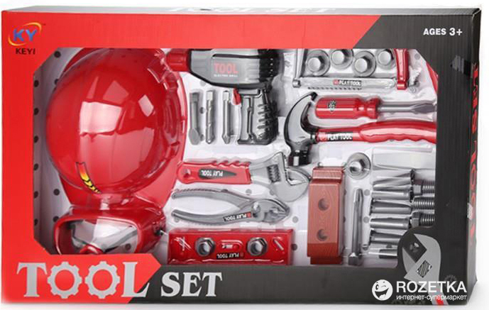 

Игрушечные инструменты Tool Set набор инструментов 34 шт (KY1068-035) (6927063130809)