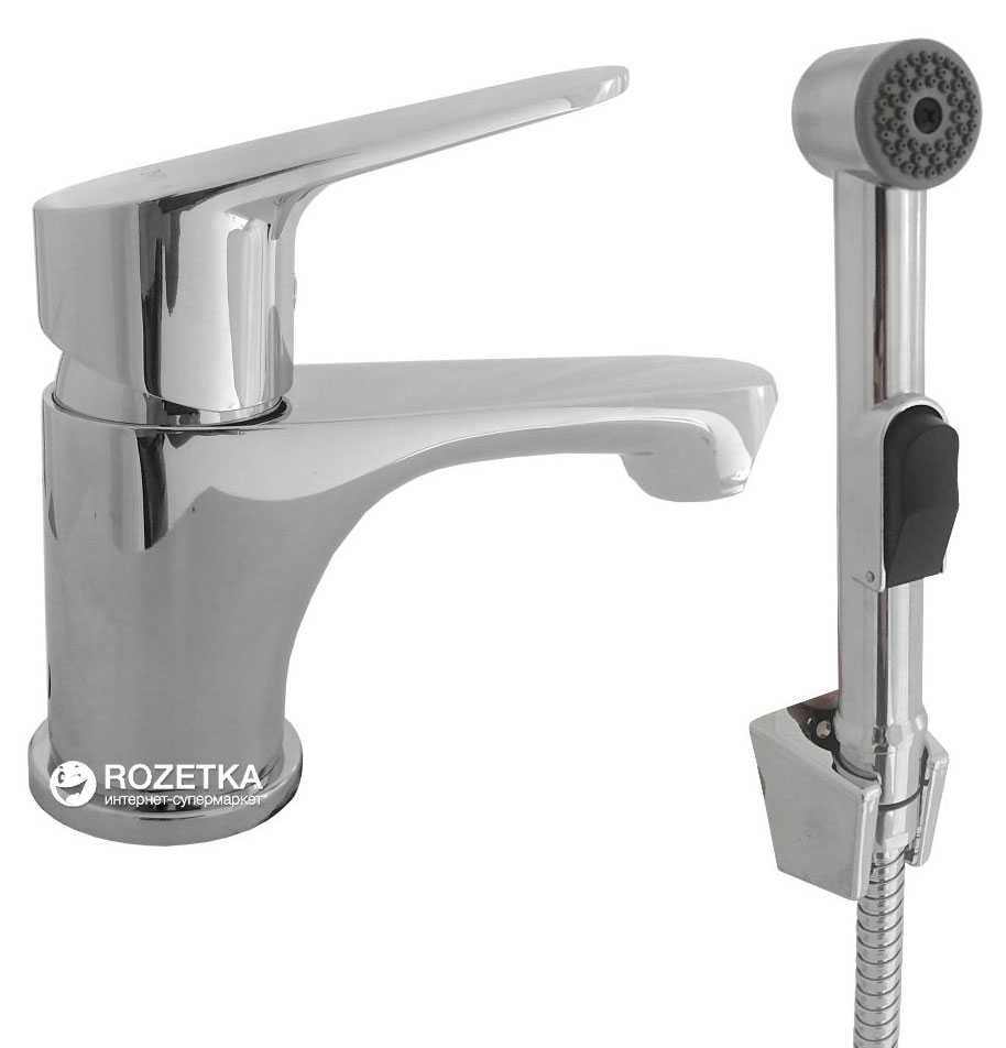 

Смеситель для раковины c гигиеническим душем TOPAZ ZARA-TZ 13204-H37