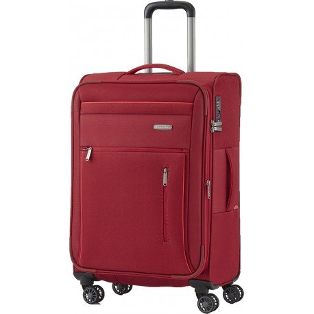 

Чемодан на 4 колесах Travelite Capri M TL089848-10 красный