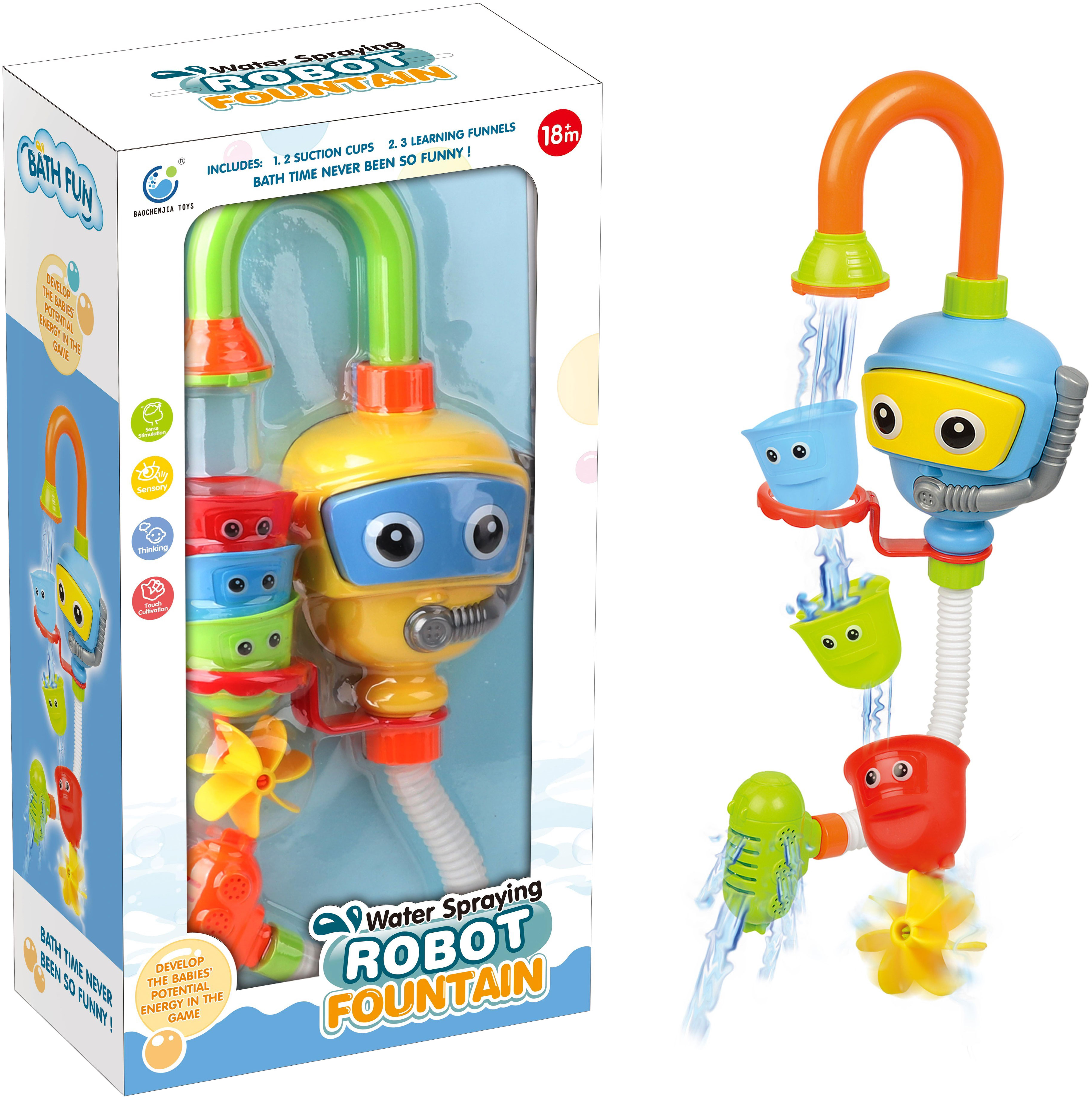 

Игрушка для ванны XoKo Bath Fun Веселый Насос (9908) (9869201126206)