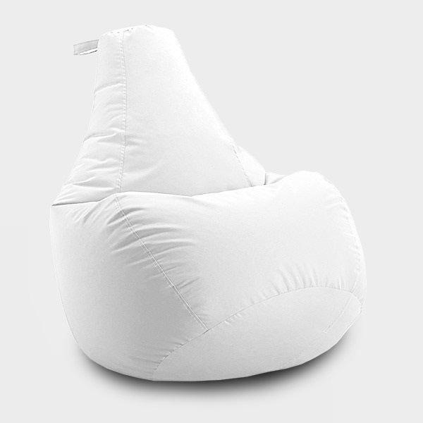 

Кресло-мешок Frameless Furniture Груша XXL 110x150 Оксфорд 600 Белое -101 (BM-1141)