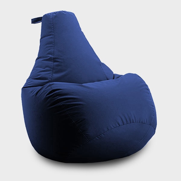 

Кресло-мешок Frameless Furniture Груша XXL 110x150 Оксфорд 600 Темно-синее -230 (BM-1159)