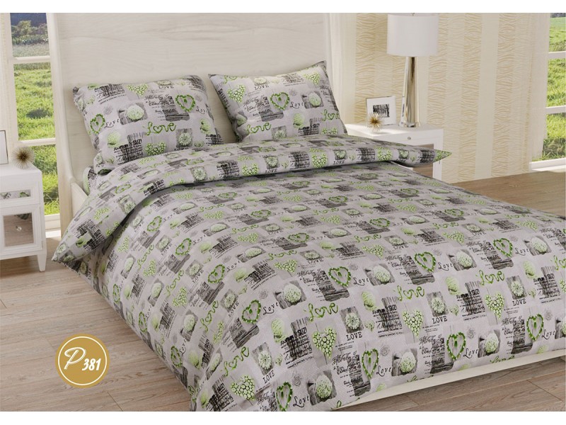 

Комплект постельного белья Leleka-Textile Органик ранфорс двуспальный 175х210 (Р381)