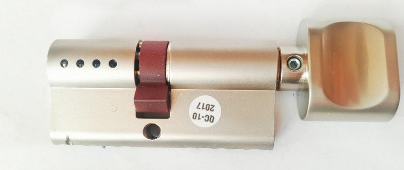 

Цилиндр RB-LOCKS P 80 (40×40Т) ключ/тумблер никель