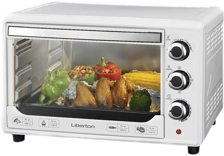 

Электрическая печь LIBERTON LEO-480 White