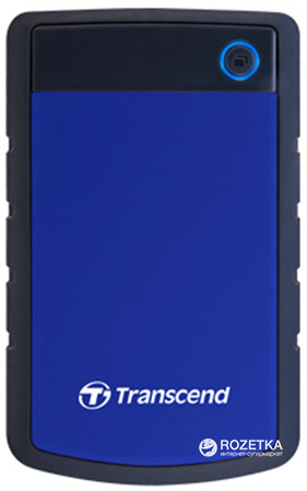 

Жесткий диск Transcend StoreJet 25H3P 4TB 5400rpm 8MB TS4TSJ25H3B 2.5 USB 3.1 External Blue