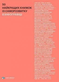 

50 найкращих книжок із саморозвитку в інфографіці