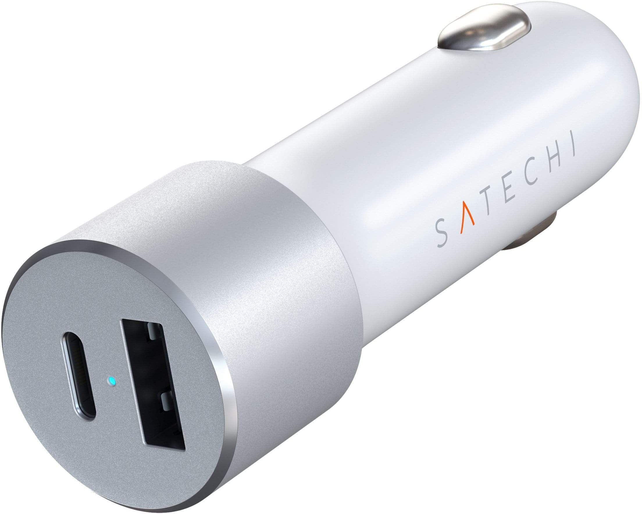 

Автомобильное зарядное устройство Satechi 72W Type-C PD Car Charger Silver (ST-TCPDCCS)