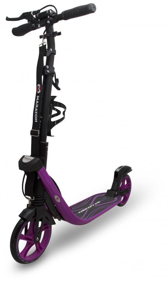 

Самокат двухколесный Maraton Concept 210 с ручным тормозом Фиолетовый (GS07294)