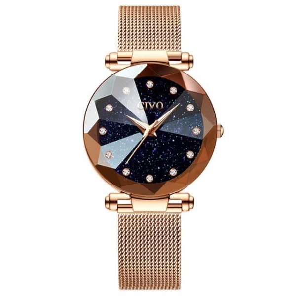 

Часы женские CIVO 8064C | Mesh Band Brown