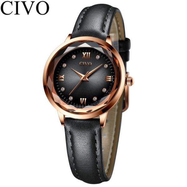 

Часы женские CIVO 8101C | Mesh Band Black