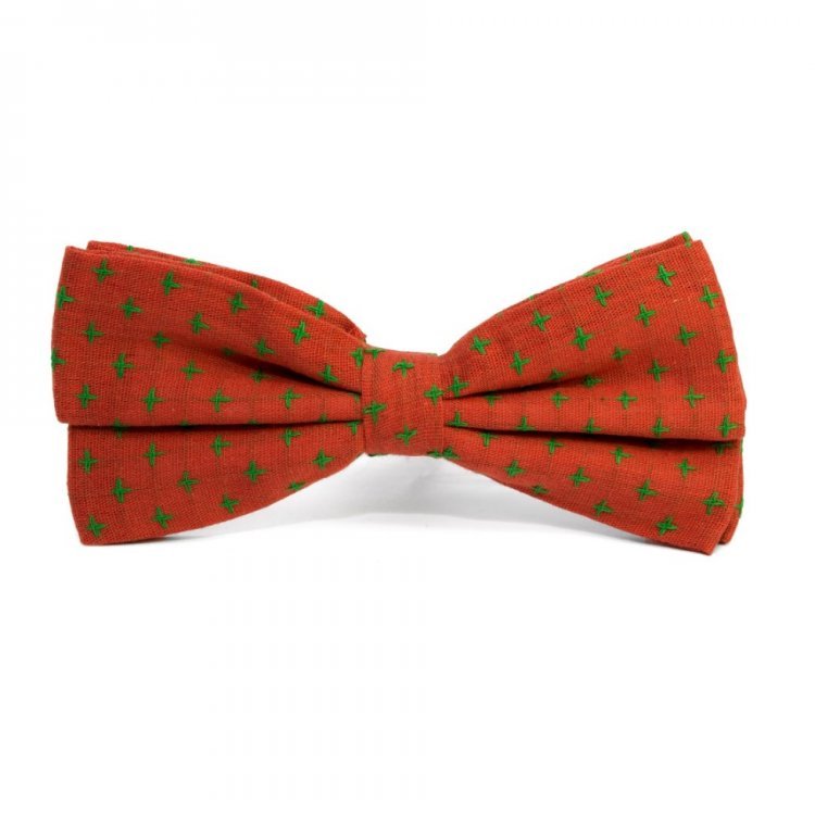 

Мужской галстук бабочка Handmade 6х13 см Светло-Коричневый 000064703