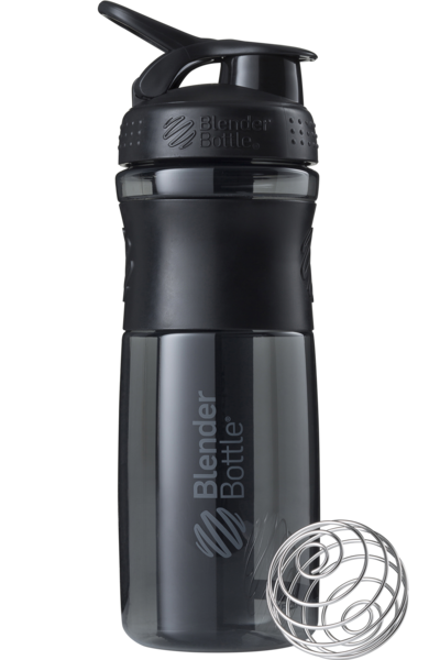 

Спортивный шейкер бутылка (SM 28oz Black) Blender Bottle 820 мл Черный 000065089