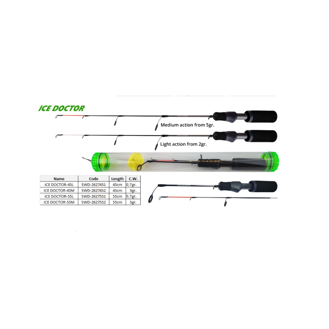 

Удочка зимняя Siweida Ice Doctor-45cmM