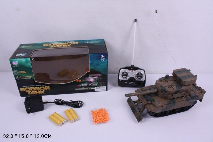 

Р.У.Танк PLAY SMART 9345 "Боевой танк" аккум.стреляет пульками кор.32*15*12 ш.к./24/(9345)