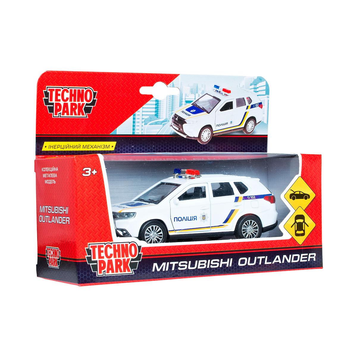 

Автомодель - MITSUBISHI OUTLANDER POLICE (1:32) (OUTLANDER-POLICE)
