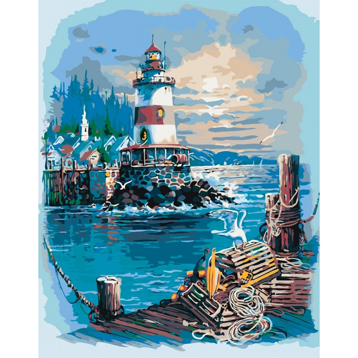 

Картина по номерам. Морський пейзаж "Тиха гавань" 2 40*50см (КНО2724)
