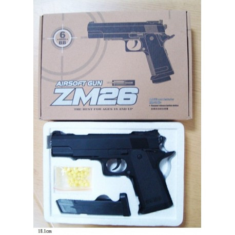 

Пистолет CYMA ZM26 с пульками,метал.кор.ш.к.H120309509(Збр ZM26)