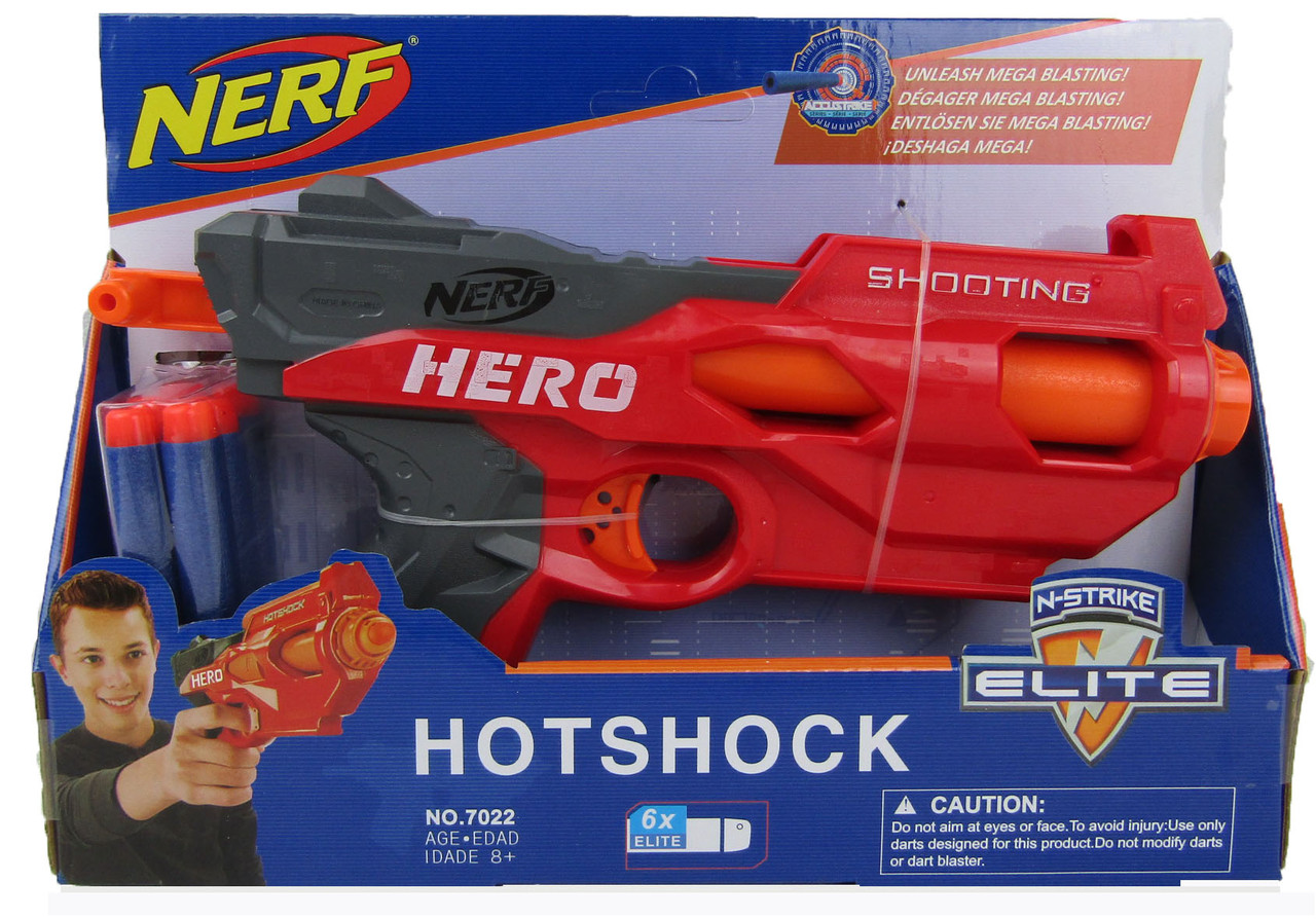 

Бластер "NERF" кор. 29*5*20см /96/ (7022)
