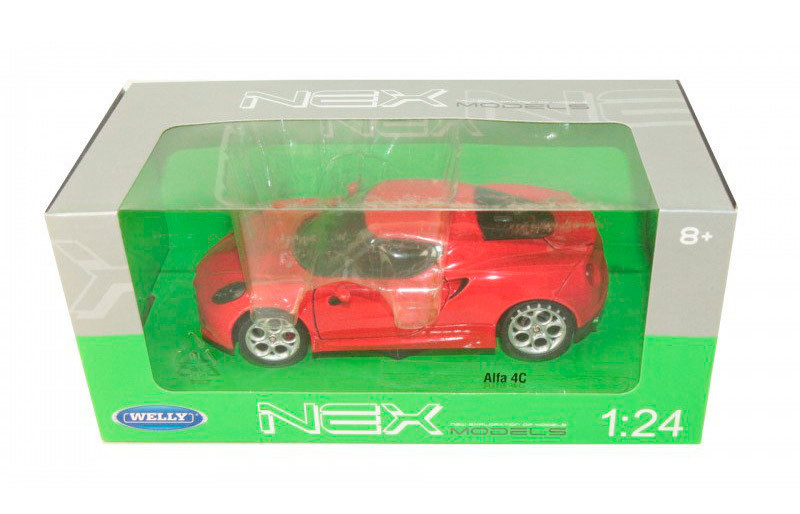 

Welly, Модель 1:24 ALFA 4C (24048W)