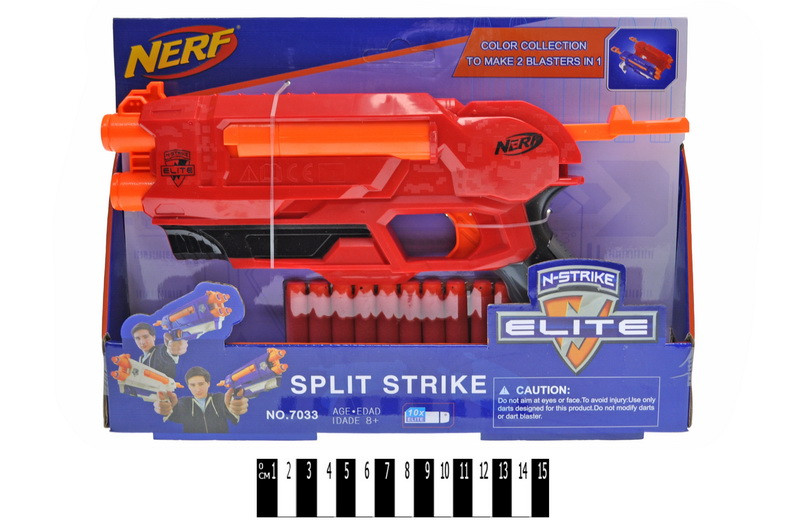 

Бластер "NERF" в кор.32*22,5*4см /72/ (7033)