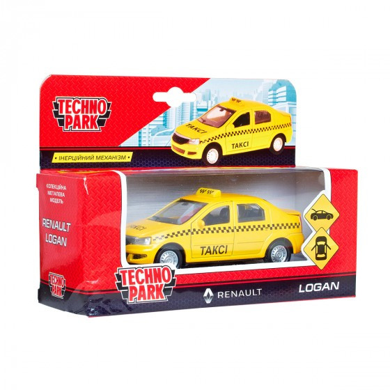 

Автомодель - RENAULT LOGAN TAXI (1:32) (LOGAN-T)