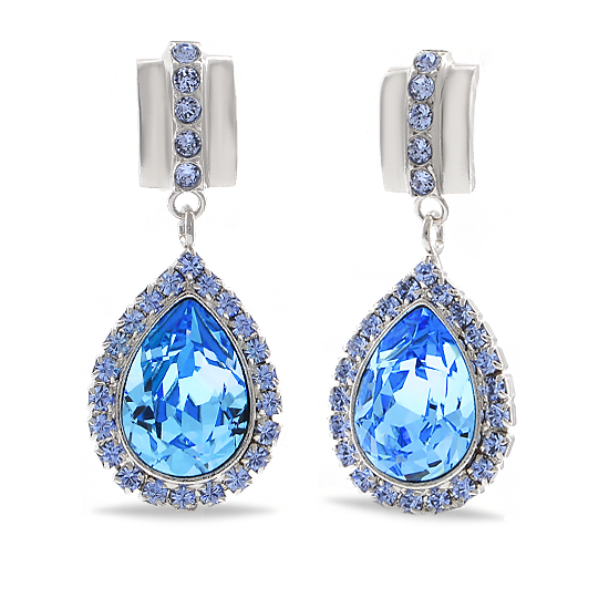 

Серьги KOBI HRUSKA со Swarovski модели 7440-3037-04-32