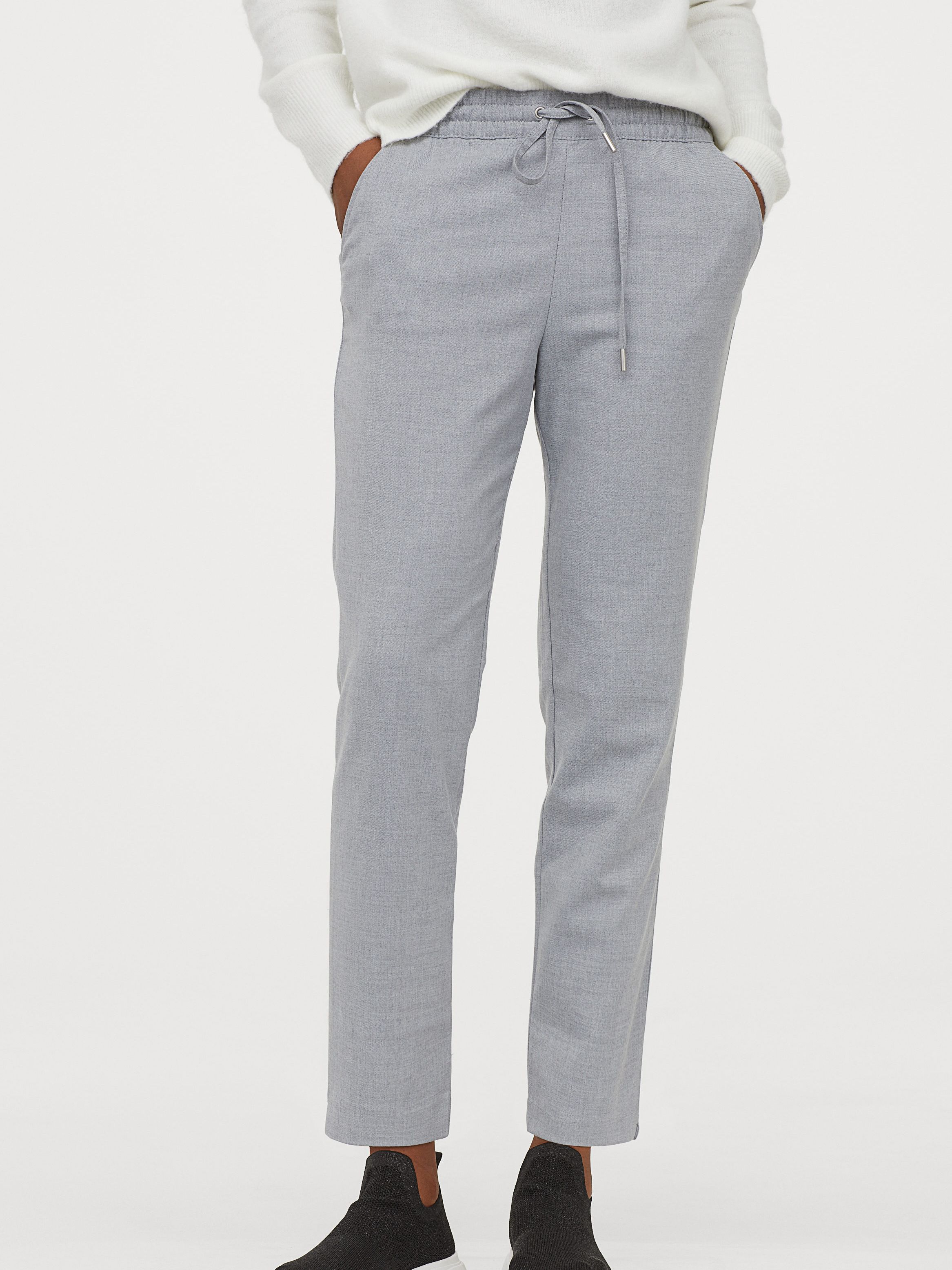 

Брюки H&M 0750423-0  Светло-серые, Брюки H&M 0750423-0 40 Светло-серые