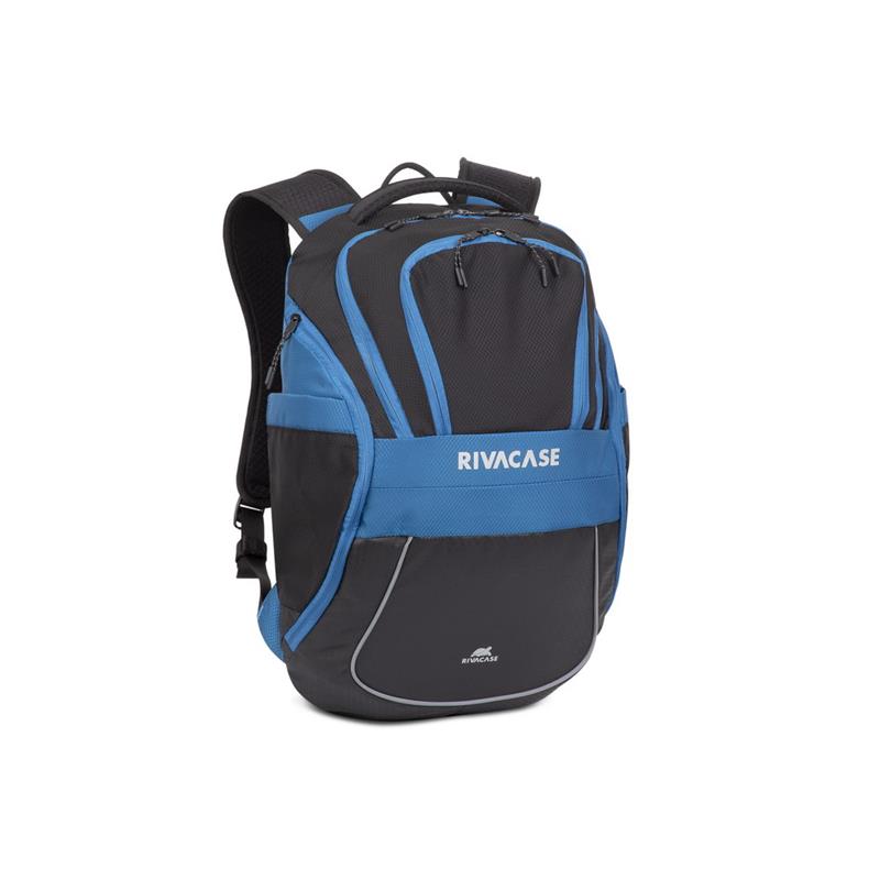 

Рюкзак Rivacase 5225 Black/Blue 15.6"
