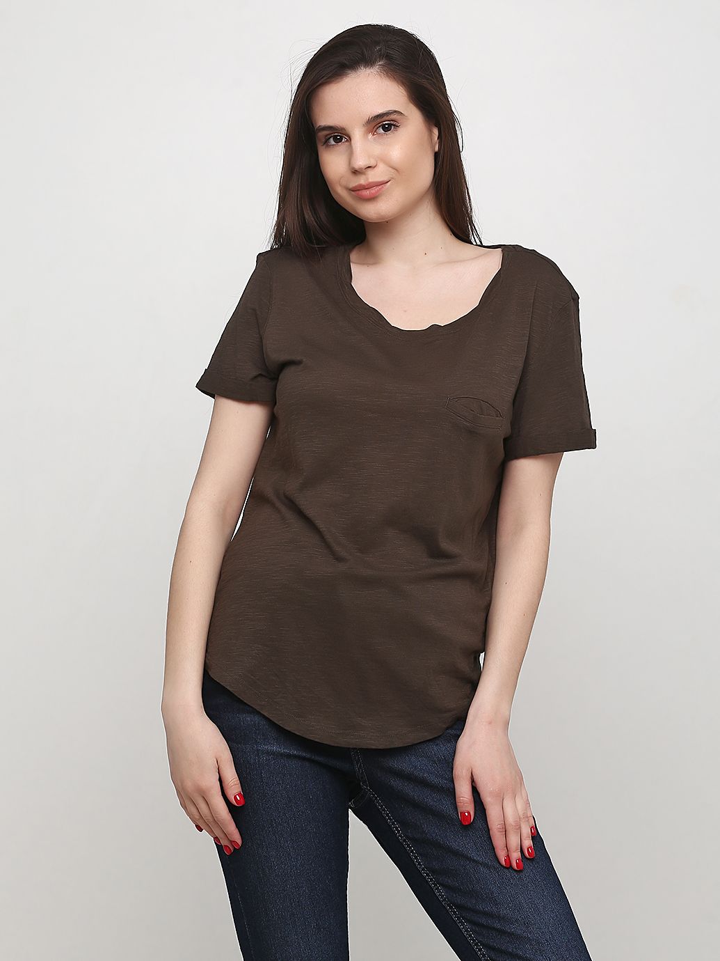 

Футболка H& 0189955  Хаки, Футболка H&M 0189955 M Хаки